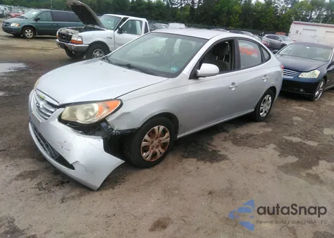 2010 Hyundai Elantra Gls из США, поврежденный, VIN KMHDU4AD6AU185885